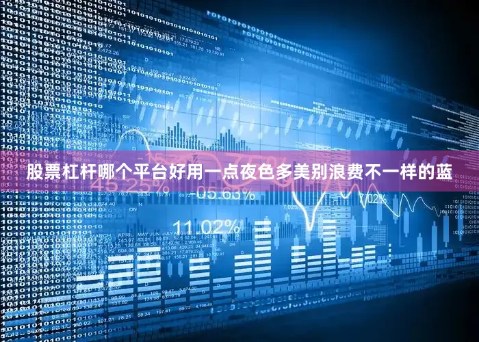 股票杠杆哪个平台好用一点夜色多美别浪费不一样的蓝