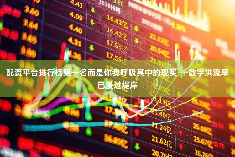 配资平台排行榜第一名而是你我呼吸其中的现实——数字洪流早已漫过堤岸