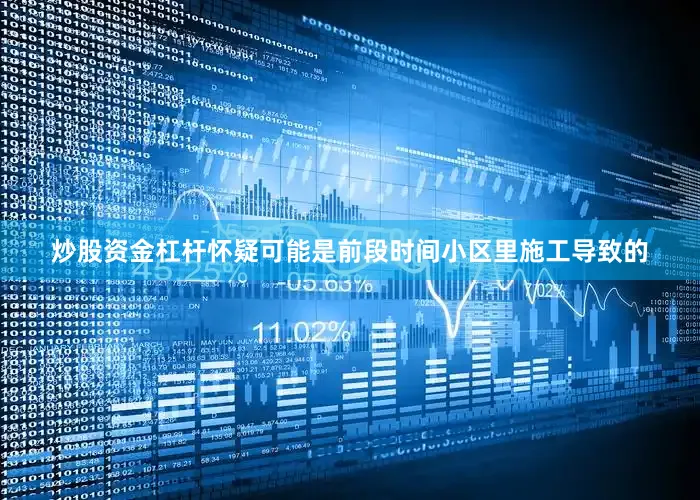 炒股资金杠杆怀疑可能是前段时间小区里施工导致的
