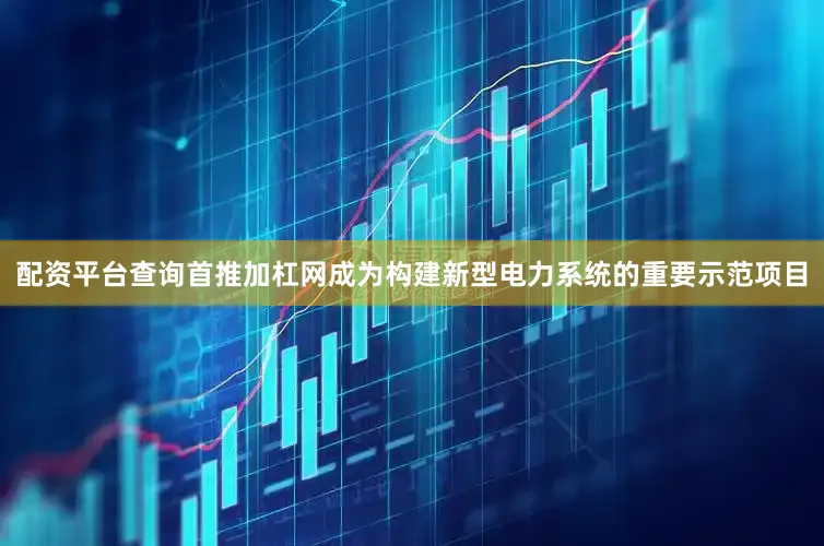 配资平台查询首推加杠网成为构建新型电力系统的重要示范项目